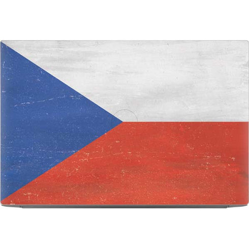 Czech Republic Flag Distressed Dell XPS Skin